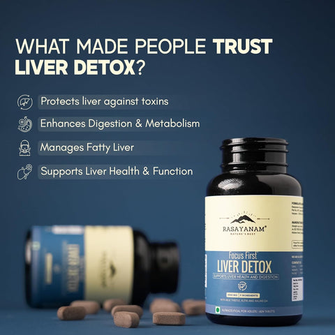 Rasayanam Liver Detox Supplement 60 Tablets