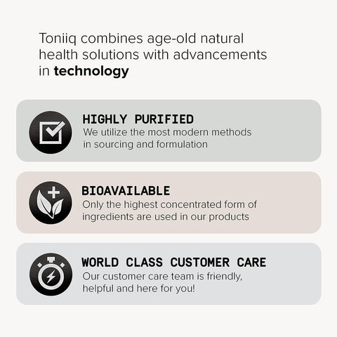 TONIIQ ULTRA HIGH PURITY RESVERATROL CAPSULE