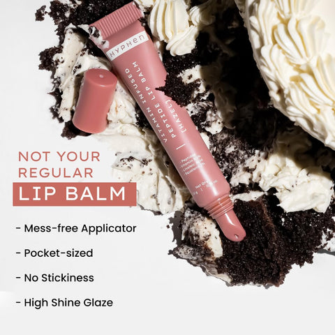 Hyphen Vitamin Infused Peptide Lip Balm- Hazel 10g