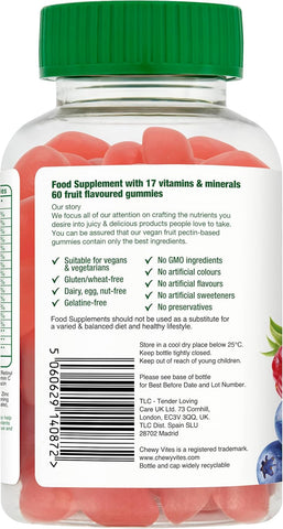 Chewy Vites Womens Multi- Vitamin Gummies 60'S