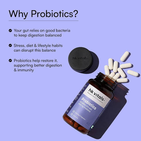 HK Vitals Gut Health & Probiotics - 60 Capsules