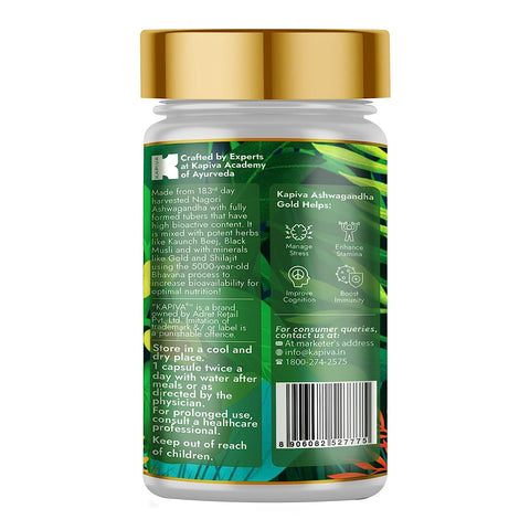 Kapiva Ashwagandha Gold 60 Capsules