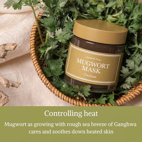 I'M FROM Mugwort Mask 1.01 Fl Oz Enjoy cooling and fast soothing