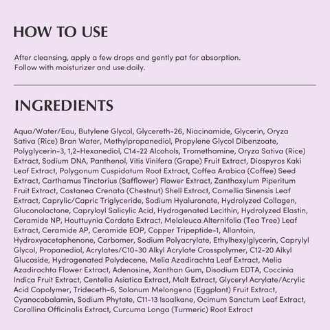 Equalberry Purple Pdrn Pore Minimizing Serum 30Ml