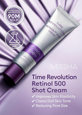 Missha Time Revolution Retinol 500 Shot Cream 60ML