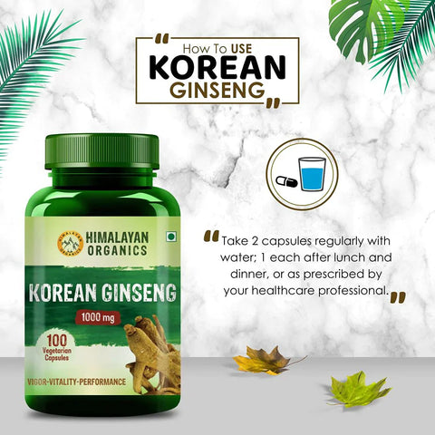 Vedapure Teststerone Booster and Himayalan Korean Ginseng Combo