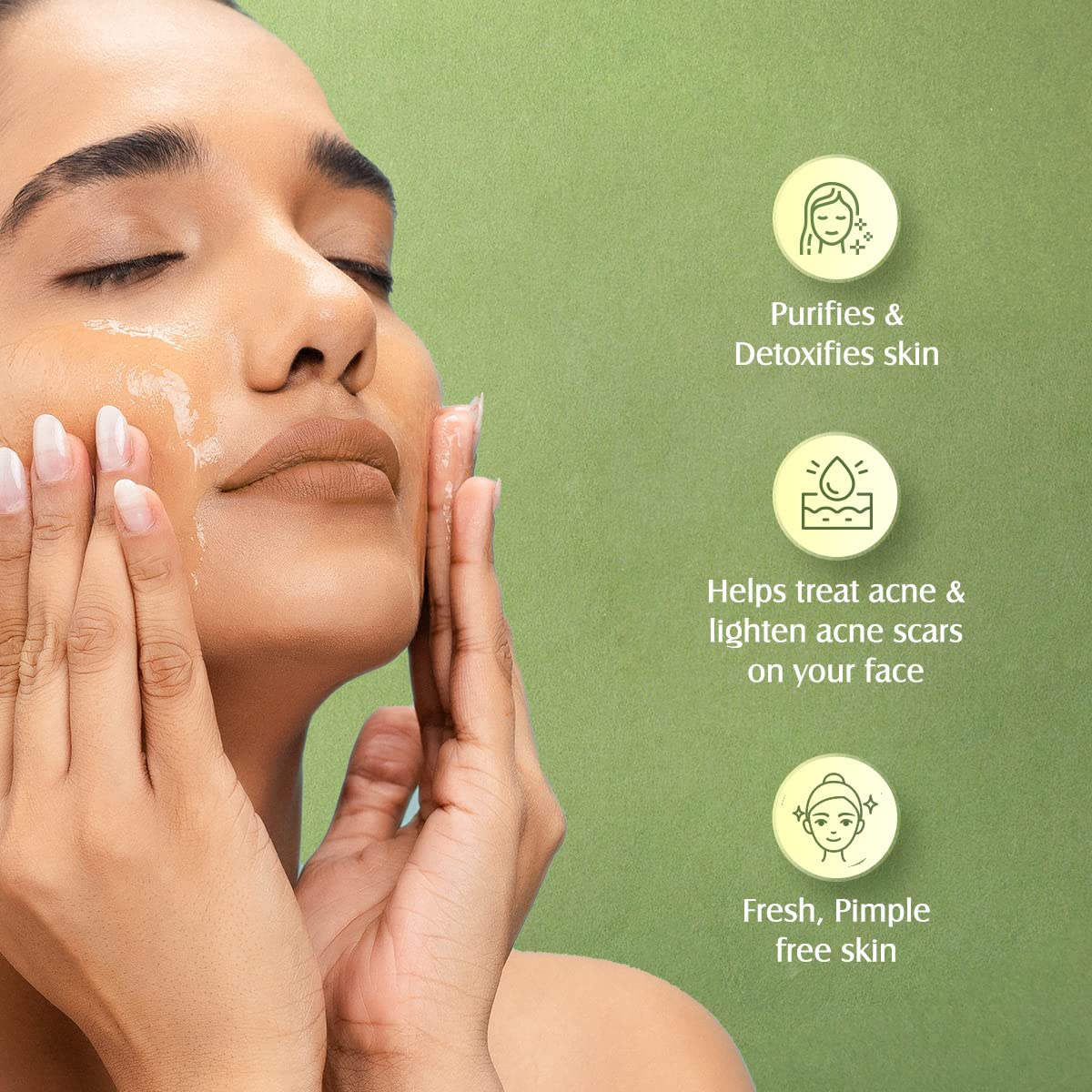 Lotus Herbal Neemwash Neem & Clove Ultra-purifying Face Wash With Active Neem Slices - 120 Gm