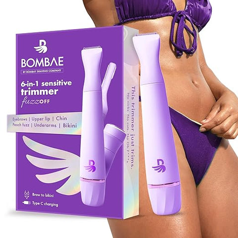 Bombae 6-In-1 Sensitive Trimmer Fuzz Off, 1 pc