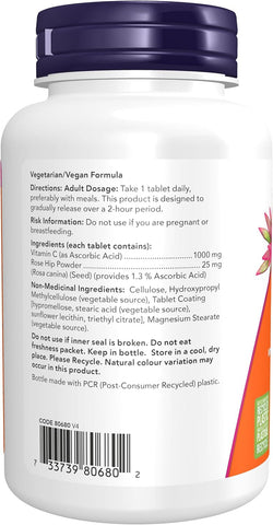 NOW FOODS VIT-C 1000 TAB 100S
