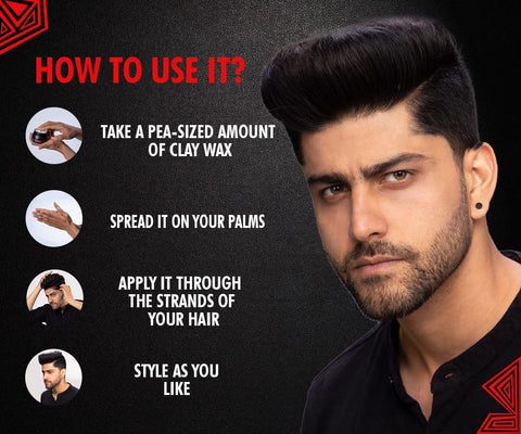 Urban Gabru Rebel Hair Styling Clay Wax for Men 85 gm