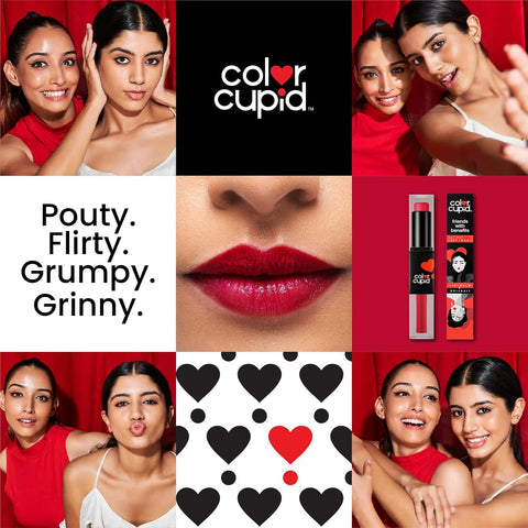 Color Cupid Lip Balm + lipstick Redreign LB5