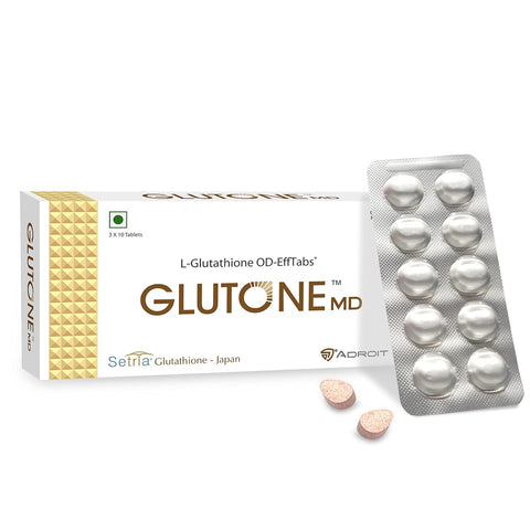 Glutone MD L-Glutathione OD- Effervescent Tablets 30