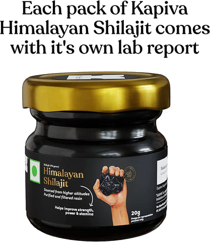 مجموعة Vedapure التيستوستيرون الداعمة وKapiva Himalayan Shilajit Combo