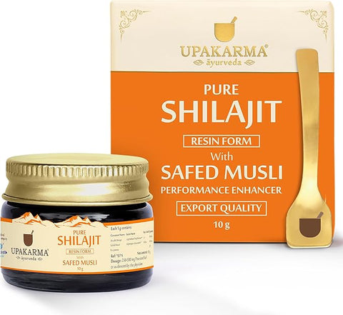 UPAKARMA Shilajit with Safed Musli Resin 10g