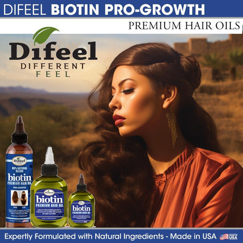 Difeel 99% Natural Biotin Hair Oil 75 Ml