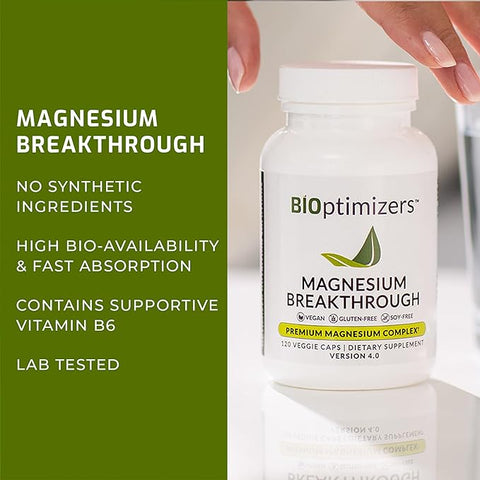 BiOptimizers Magnesium Breakthrough Supplement 4.0 60 caps