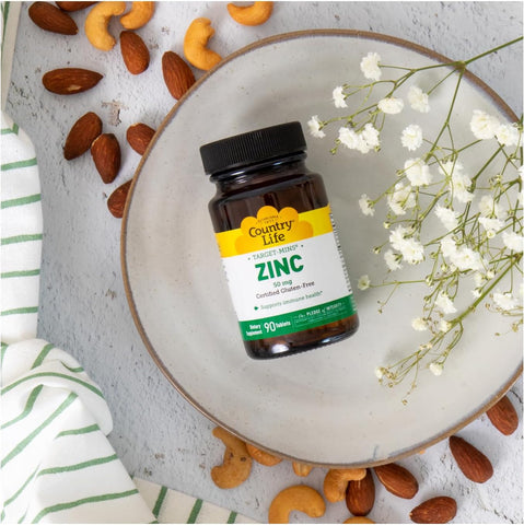Country Life Zinc 50MG Tab 90's