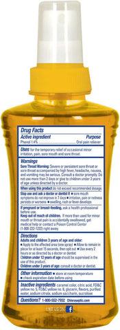 Chloraseptic Sore Throat Spray, Honey Lemon, 6 Fl Oz