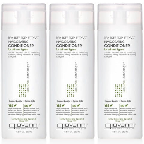 Giov Tea Tree Triple Treat Conditioner 8.5oz: 15008