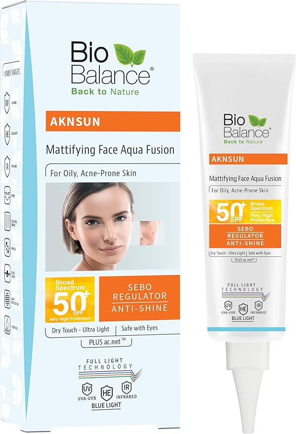 Biobalance Aknsun Face Matt Aqua 50+Spf 40