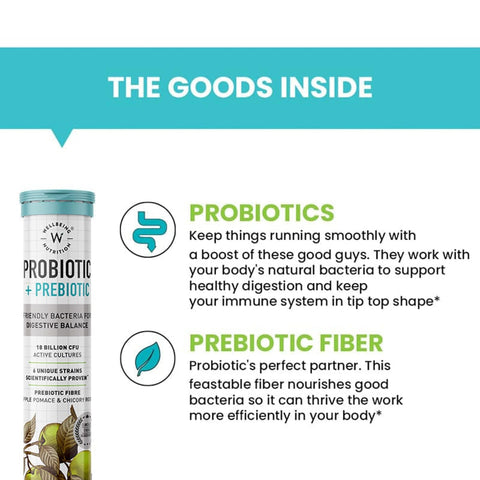 Wellbeing Nutrition Daily Probiotic + Prebiotic