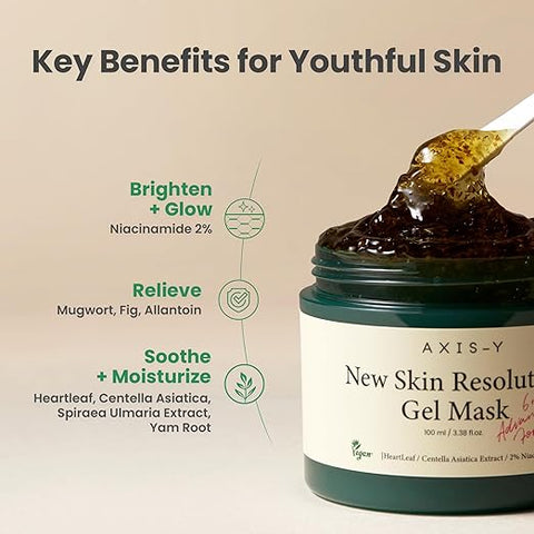 Axis-Y New Skin Resolution Gel Mask 50Ml