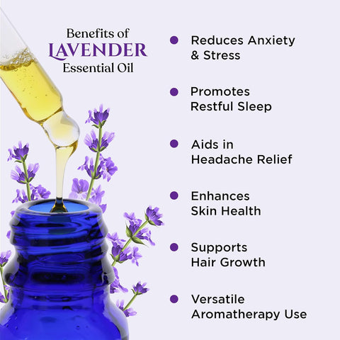 Rey Naturals Lavender Essential Oil pure 100 natural 15 ml