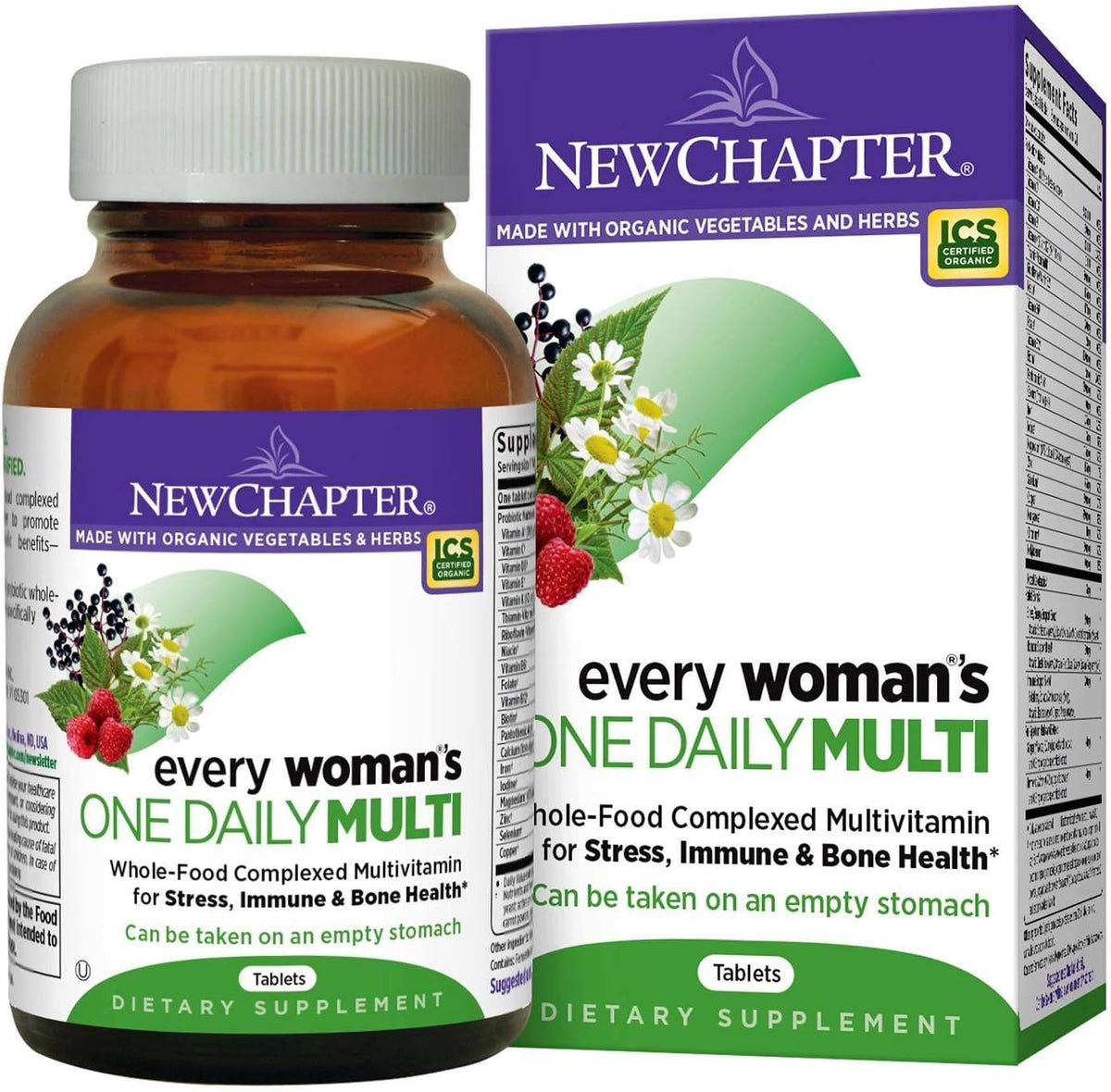 New Chapter Every woman's 72 Vegetarian Tablets (Dietary Supplement) (Green)