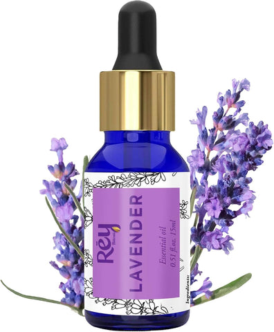 Rey Naturals Lavender Essential Oil pure 100 natural 15 ml