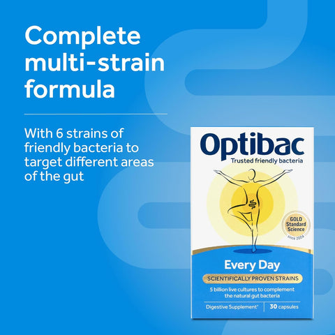 OptiBac Every Day Digestive Cap 30's