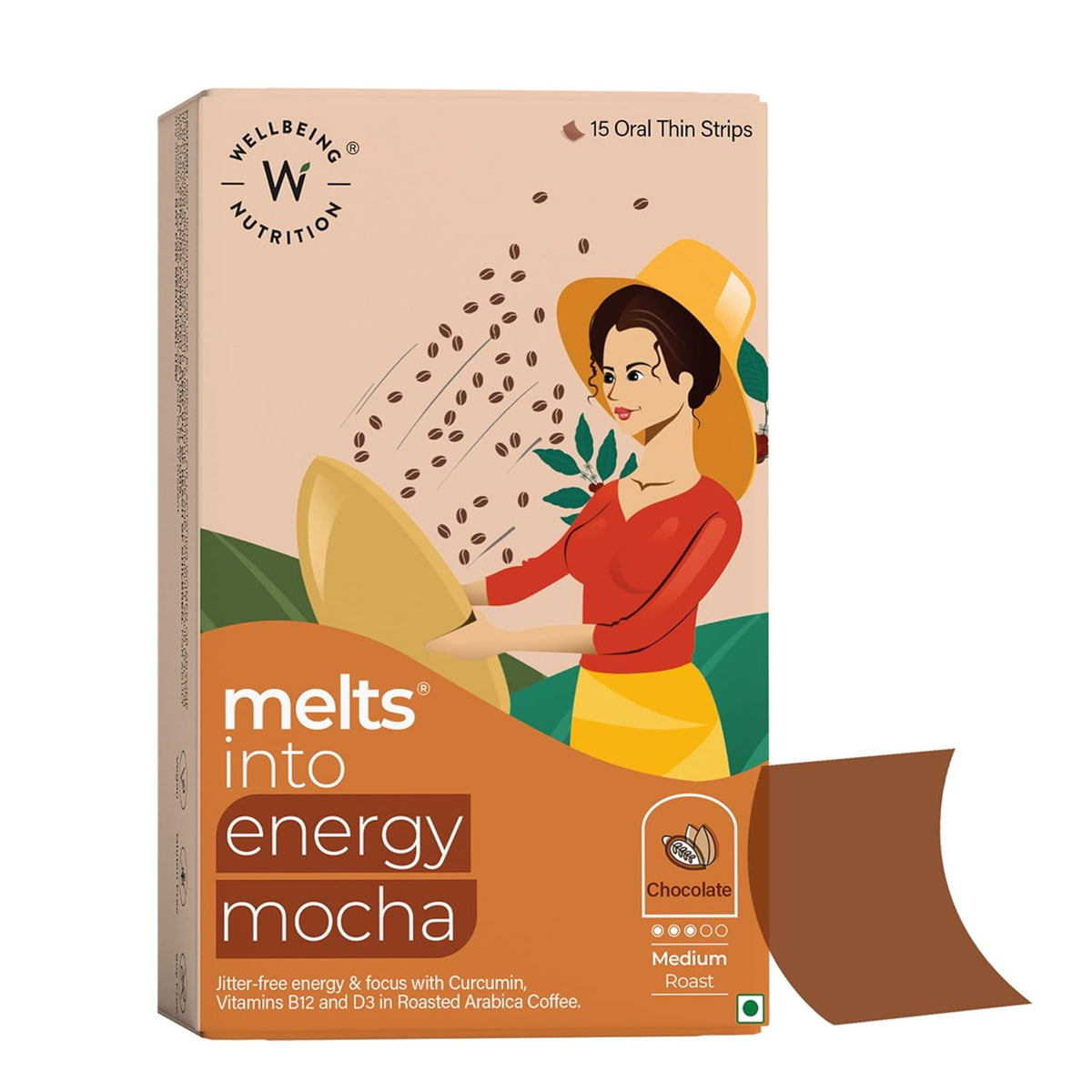 Wellbeing Nutrition Melts Energy Mocha