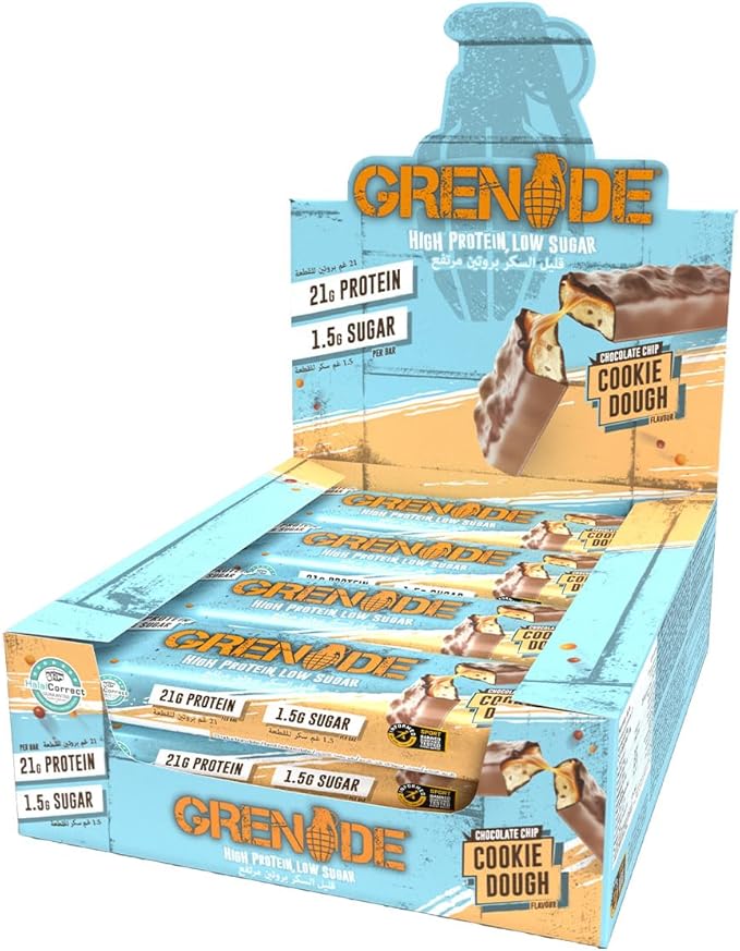 Grenade Protein Bar 12x60g C.cookie Dough (6/case)