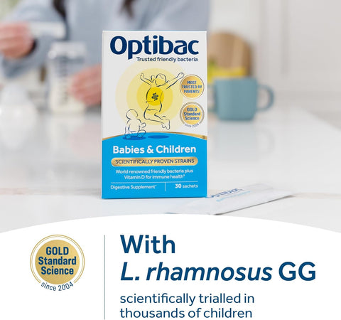 OptiBac Probiotics For Babies & Children Cap 30's