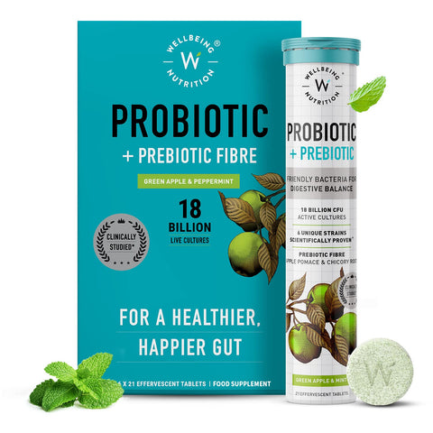 Wellbeing Nutrition Daily Probiotic + Prebiotic