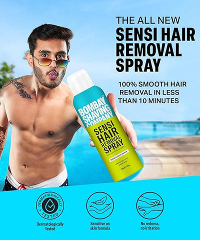 Bombay Shaving Company Sensi Hair Removal Spray - 200g