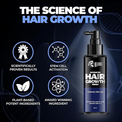 Beardo Advanced Hair Growth Serum 50Ml