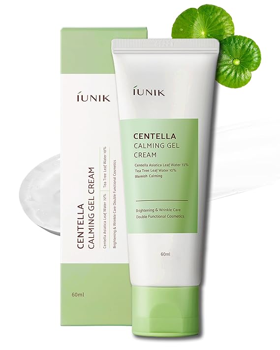 Centella Calming Gel Cream Rosacea Breakout Blemish Korean Skincare