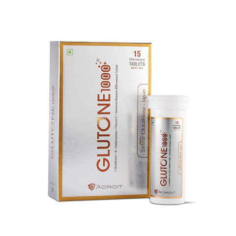 Glutone 1000 – Setria L-Glutathione Effervescent Tablets 15