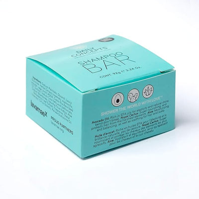 Daily Concepts Daily Shampoo Bar Plant Based to Improve Elasticity Natural Shine and Nourish, Moisturise and Soothe Hair and Scalp, Reduces Plastic Waste 102g