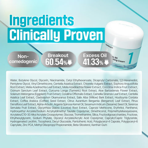 Numbuzin Pantothenic Active Soothing Cream