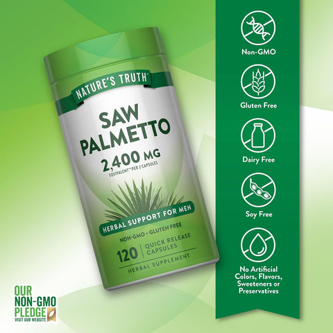 NT SAW PALMETTO HERBAL COMPLX 120CAP