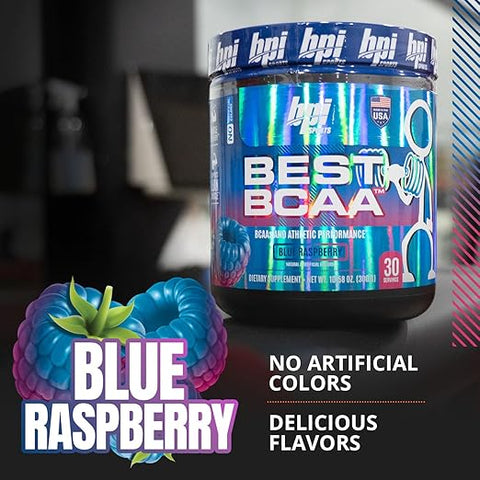 BPI Best BCAA 30serve Blu Raspberry 300G