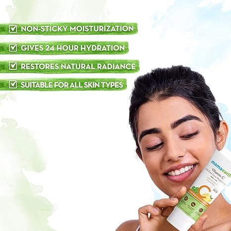 Mamaearth Vitamin C Oil-Free Moisturizer For Face 80g