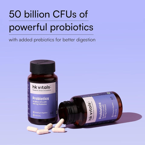 HK Vitals Gut Health & Probiotics - 60 Capsules