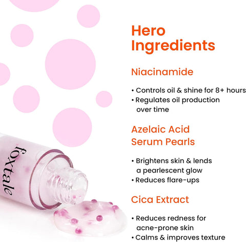 Foxtale Pearlfection Oil Balancing Moisturizer - 50 ml