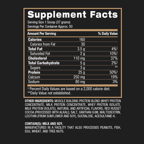 BPI WHEY HD 50SRV 4.1LB CHOCO COOKIES