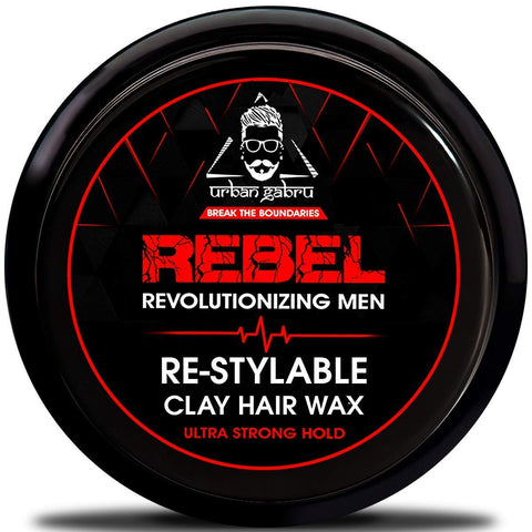 Urban Gabru Rebel Hair Styling Clay Wax for Men 85 gm
