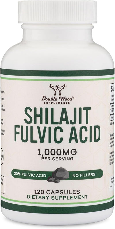 DoubleWood Supplements Shilajit Resin Capsules 120