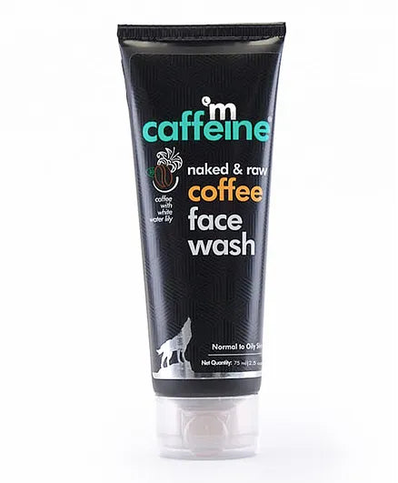 mCaffeine Naked & Raw Coffee Face Wash, 75ML