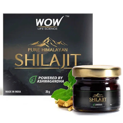 Wow Life science shilajit + Aadar Performance Oil